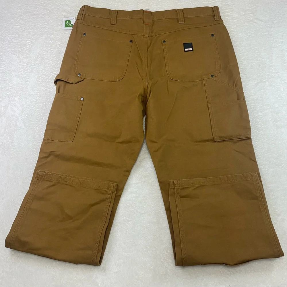 NWT Craftsman Men's Double Knee Canvas Carpenter Workwear Pants 40 x 32 - Picture 7 of 11